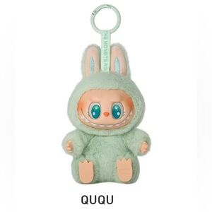 AUTHENTIC Labubu Pop Mart HAVE A SEAT vinyl Pendant- CONFIRMED; UNOPENED - QUQU